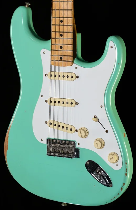 Fender Vintera Road Worn ’50s Stratocaster Surf Green DEMO (954)