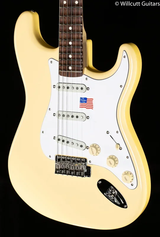 Fender Yngwie Malmsteen Stratocaster Scalloped Rosewood Fingerboard Vintage White (088)