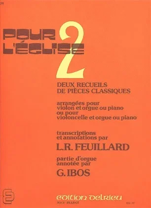 Feuillard, L.R.: Pour l’eglise 2A (violin & piano)