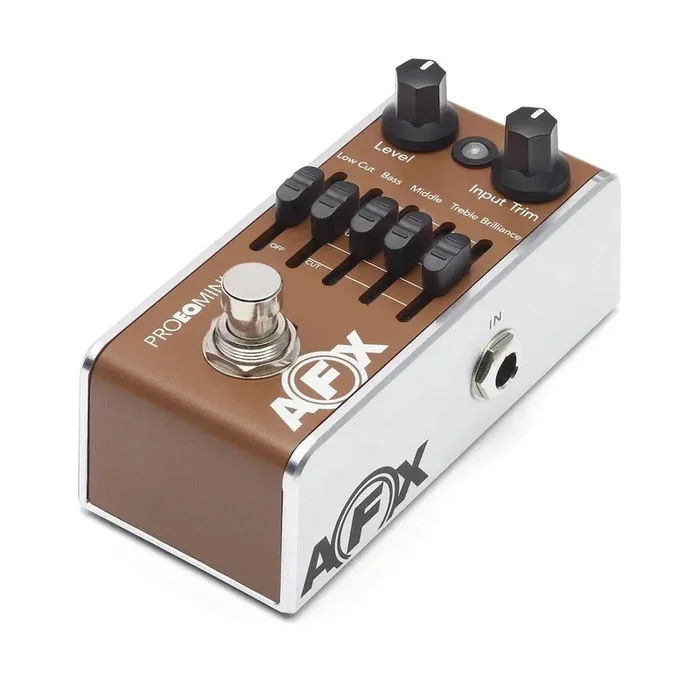 Fishman AFX Pro EQ Mini préampli acoustique et pédale d’égalisation