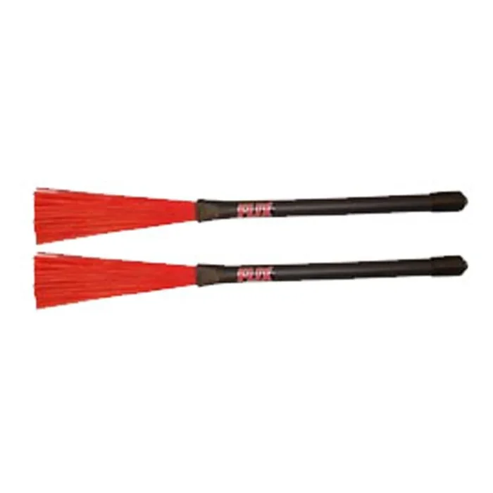 Flix Retractable Red Fiber Brushes