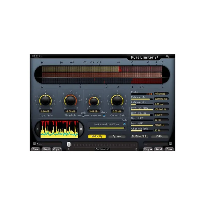 Flux Pure Limiter V3 Plug-In