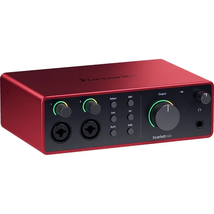 Focusrite Scarlett 4i4 (4th Gen) USB Audio Interface