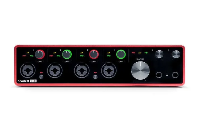 Focusrite Scarlett 8i6 3rd Gen 8-in, 6-out USB audio interface