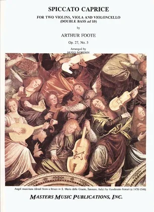 Foote: Spiccato Caprice (string quartet w/ double bass ad.lib) Masters Music