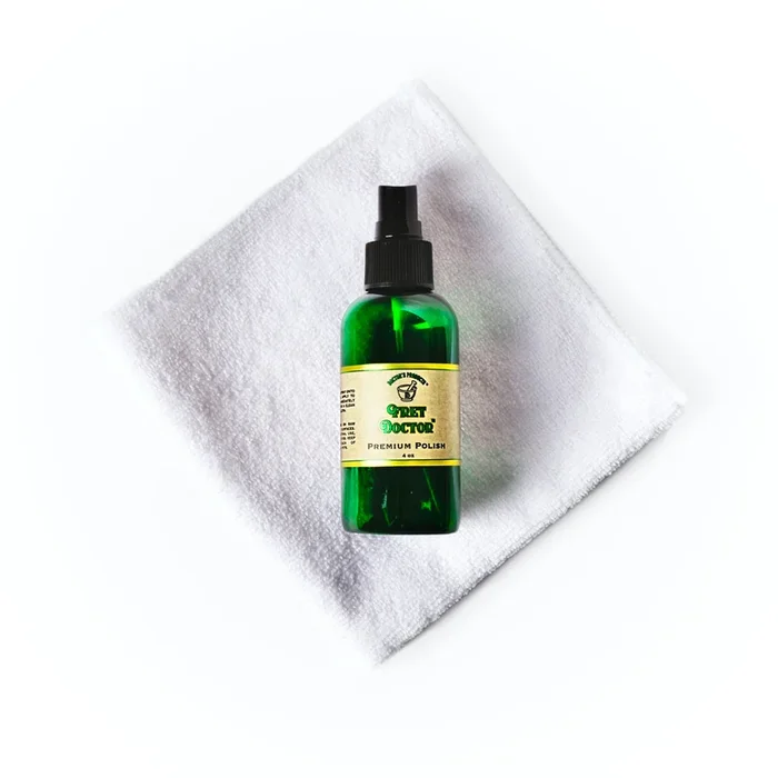 Fret Doctor® Premium Polish 4oz with FREE Micro Fiber Polishing Cloth