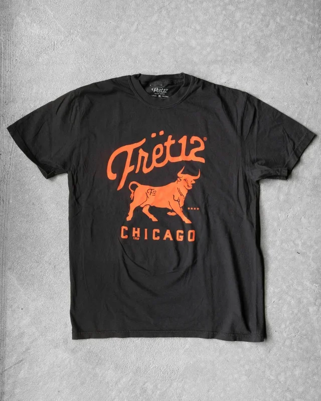 FRET12 STOCKYARDS TEE – BLACK