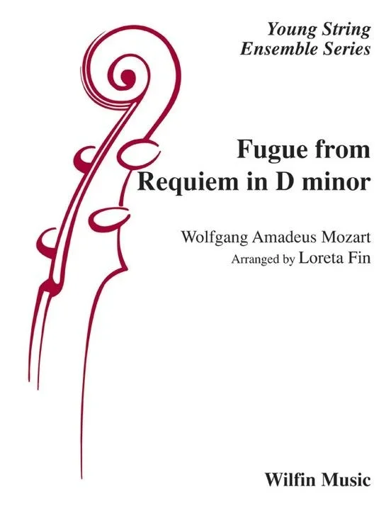 Fugue from Requiem in D Minor (Loreta Fin) for String Orchestra