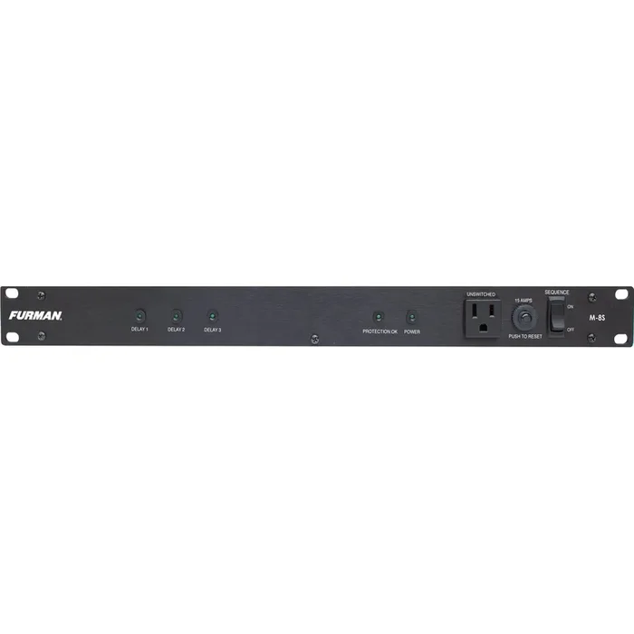 Furman M-8S Power Sequencer with 9 Outlets