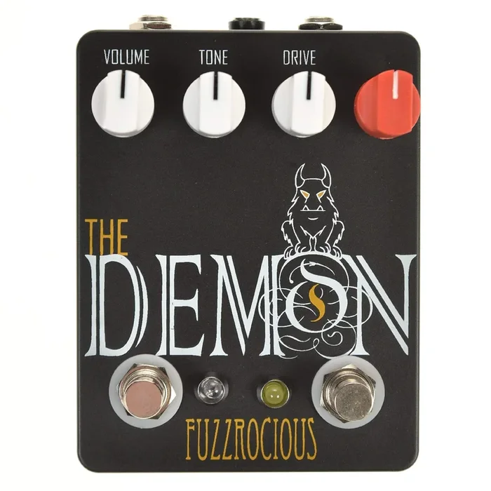 Fuzzrociousn Med/High Overdrive w/Latching Feedback Mod Black/Orange