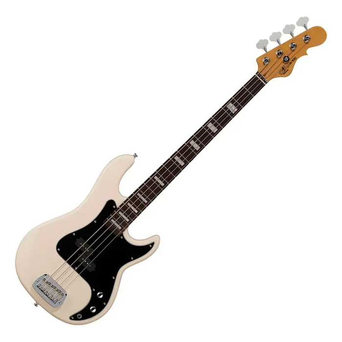 G&L Tribute Series LB-100 4-String Bass Guitar – Olympic White