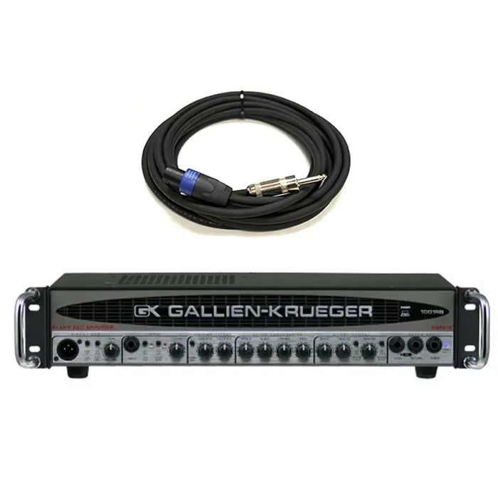 Gallien-Krueger 1001RB-II 700+50W Bass Head Speakon Cable Bundle