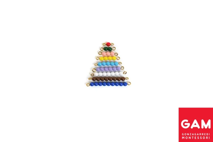 GAM – Coloured Bead Stairs 1-9: Individual Beads (Nylon)