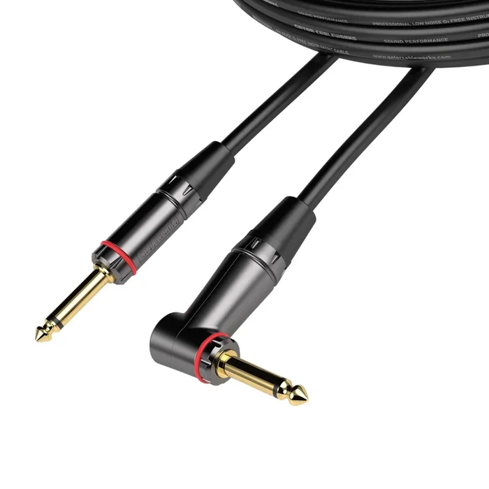 Gator CableWorks Headliner Series 3 Foot Straight to Right Angle Instrument Cable
