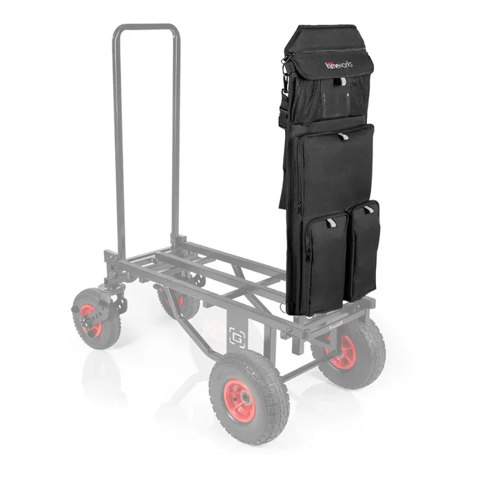 Gator Cases 7-Pocket Accessory Bag For Utility Cart Handle