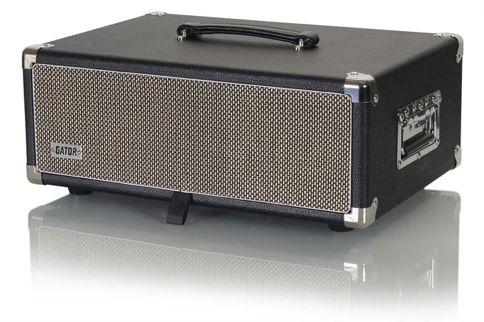 Gator GR-RETRORACK-3BK Vintage Amp Vibe Rack Case – 3U Black