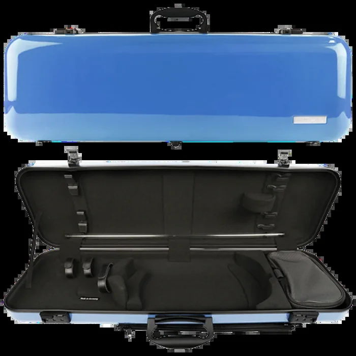 GEWA Air 2.1 Oblong Violin Case 4/4 Blue Gloss