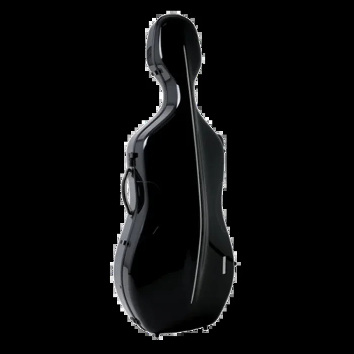 GEWA Air 3.9 Cello Case Black Gloss with Red Interior
