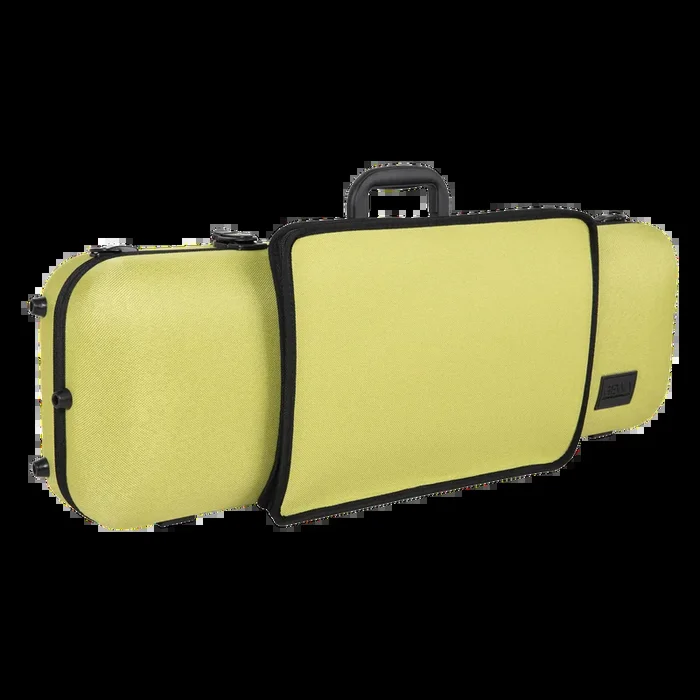 GEWA Bio-A Oblong Violin Case with Sheet Music Pocket 1/2-4/4 Lime