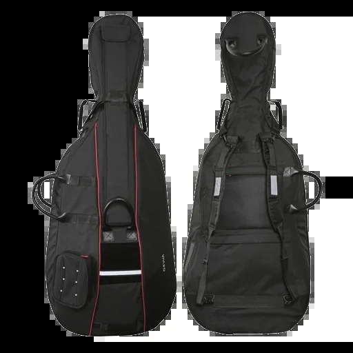 GEWA Prestige Cello Gig Bag 25mm Padding Black with Wheels – 3/4