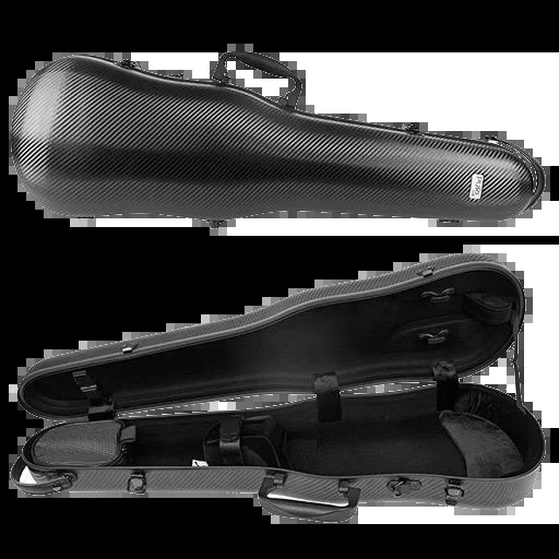 GEWA Pure Polycarbonate Shaped Violin Case 1.8kg Black