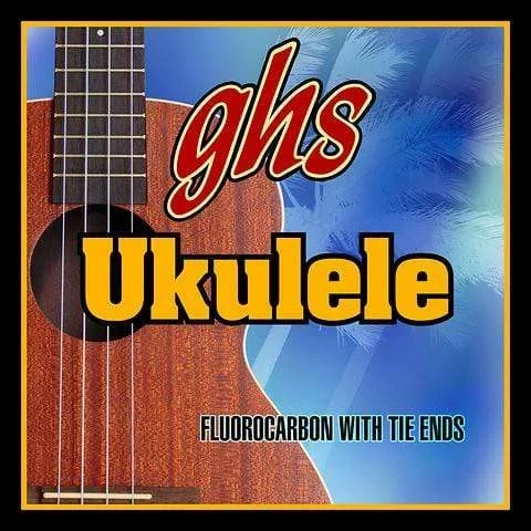 GHS Fluorocarbon Ukulele Strings Hawaiian D Tuning 21-24