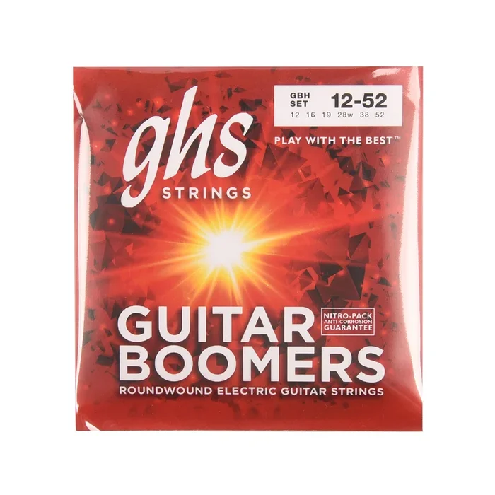 GHS GBH Boomers Heavy Electric Guitar Strings 12-52