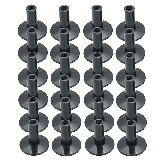 Gibraltar 8mm Flanged Base Tall Cymbal Sleeve (24 Pack Bundle)