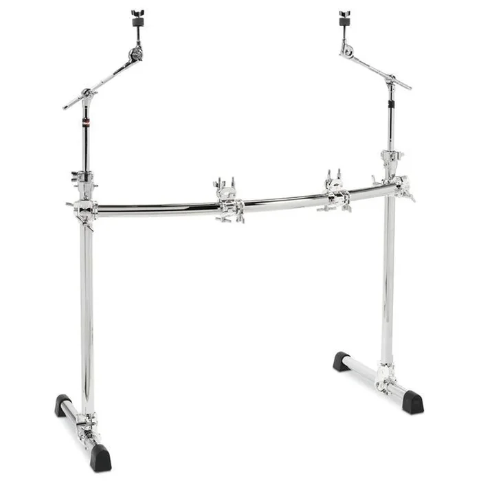 Gibraltar Chrome Series Curved Front Drum Rack with Cymbal Booms
