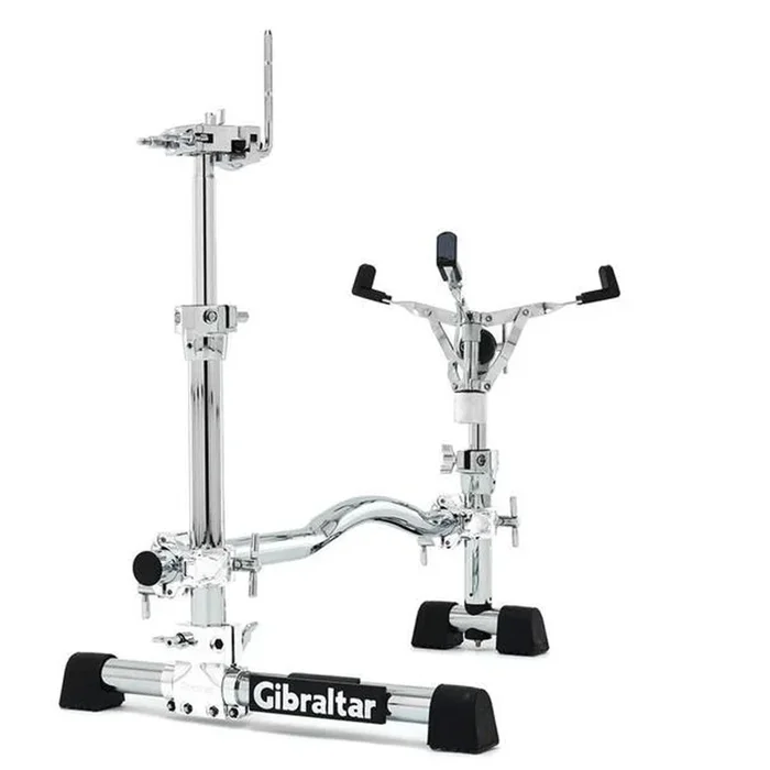Gibraltar Stealth Vertical Mount with Chrome Clamps, Tom Holder & Snare Stand