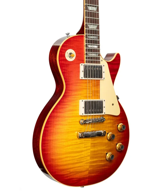 Gibson 1960 Les Paul Standard Reissue VOS Electric Guitar – Washed Cherry Sunburst