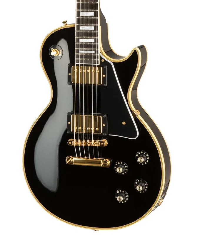 Gibson 1968 Les Paul Custom Reissue Electric Guitar – Gloss Ebony
