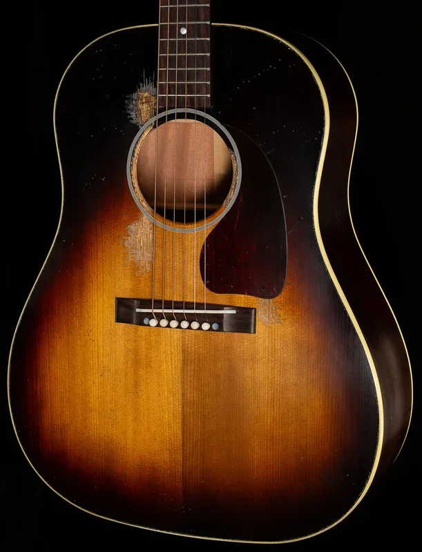 Gibson Custom Shop 1942 Banner J-45 Murphy Lab Heavy Aged Vintage Sunburst (022)
