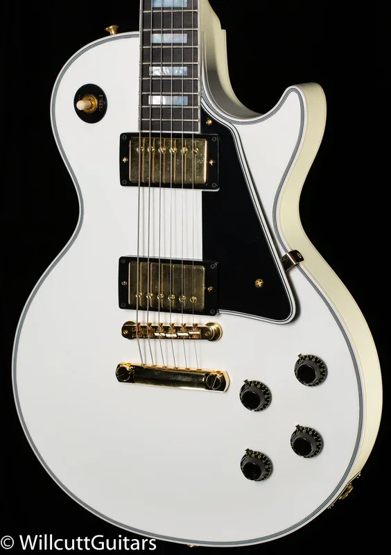 Gibson Custom Shop 1957 Les Paul Custom Willcutt Exclusive Alpine White VOS (049)