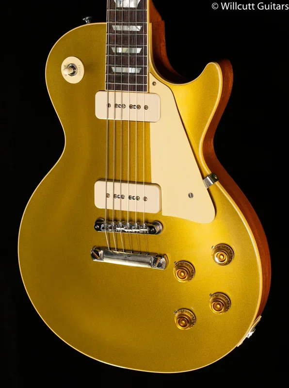Gibson Custom Shop Willcutt Exclusive 1956 Les Paul Standard V2 Neck Gold Top Lightweight VOS M2M (216)