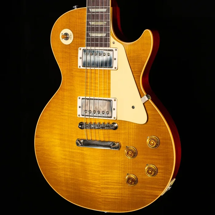 Gibson Custom Shop Willcutt Exclusive 1958 Les Paul Standard V3 Neck Green Lemon Fade (131)