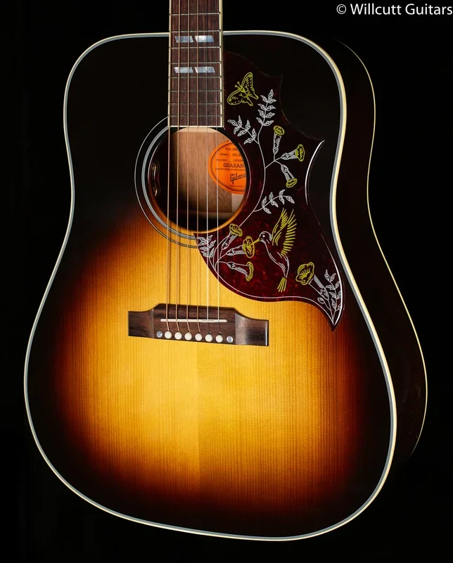 Gibson Hummingbird Standard Vintage Sunburst Red Spruce Top (046)