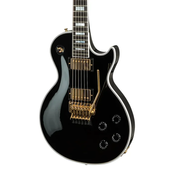 Gibson Les Paul Axcess Custom Ebony (Gold Hardware) – Floyd Rose