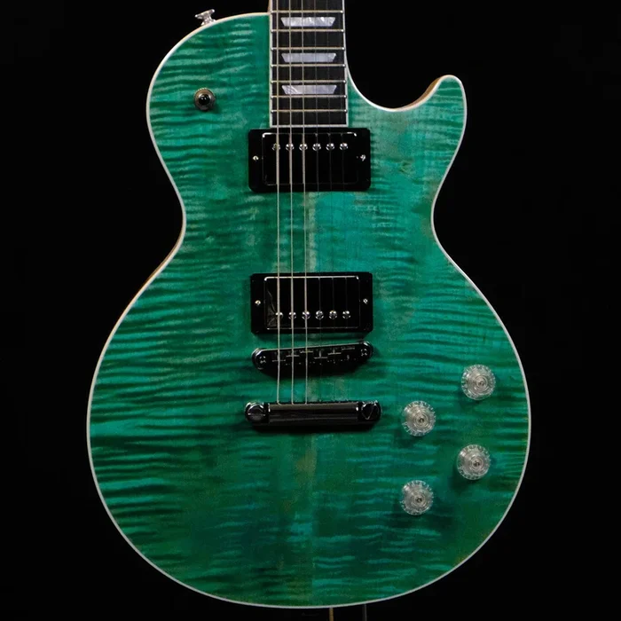 Gibson Les Paul Modern Figured Electric Guitar – Seafoam Green