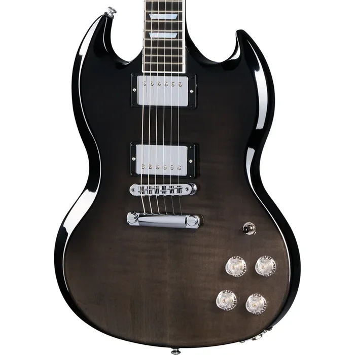 Gibson SG Modern Electric Guitar – Trans Black Fade