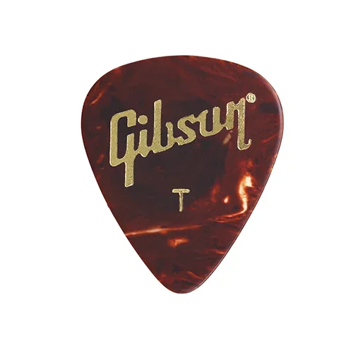 Gibson Tortoise Guitar Picks, Thin – 12 pack