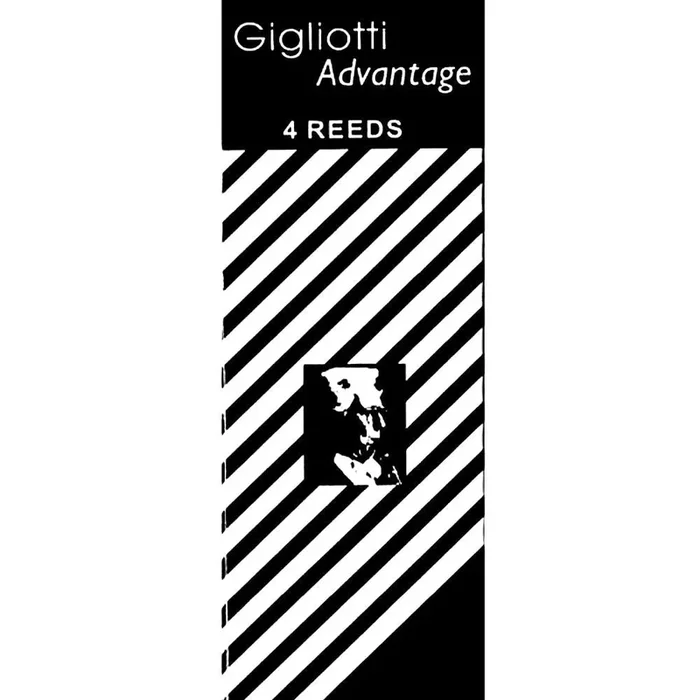 Gigliotti Advantage Bb Bass Clarinet Reeds Strength 2, Box of 4