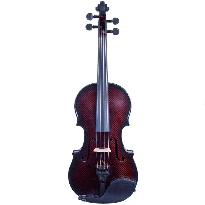 Glasser AE Violon électro-acoustique à 4 cordes en composite de carbone pour gaucher Orange