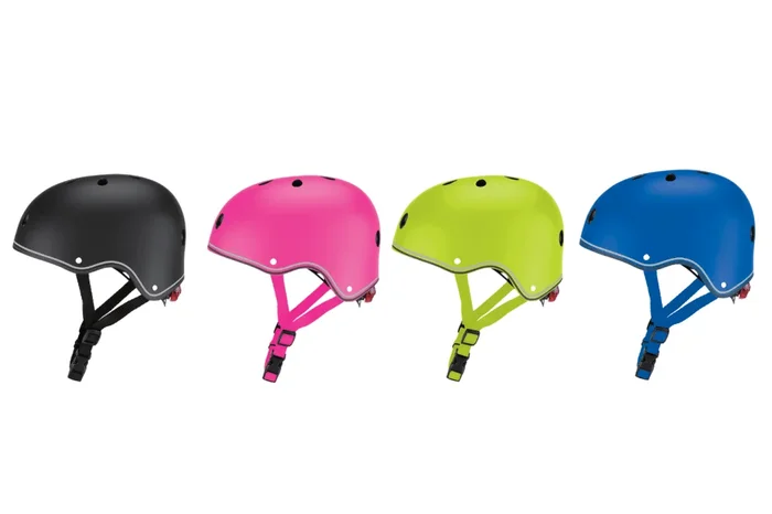 Globber Kids Helmets (With Rear Light)