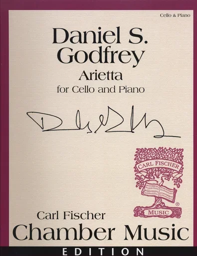 Godfrey, Daniel S.: Arietta for cello & piano