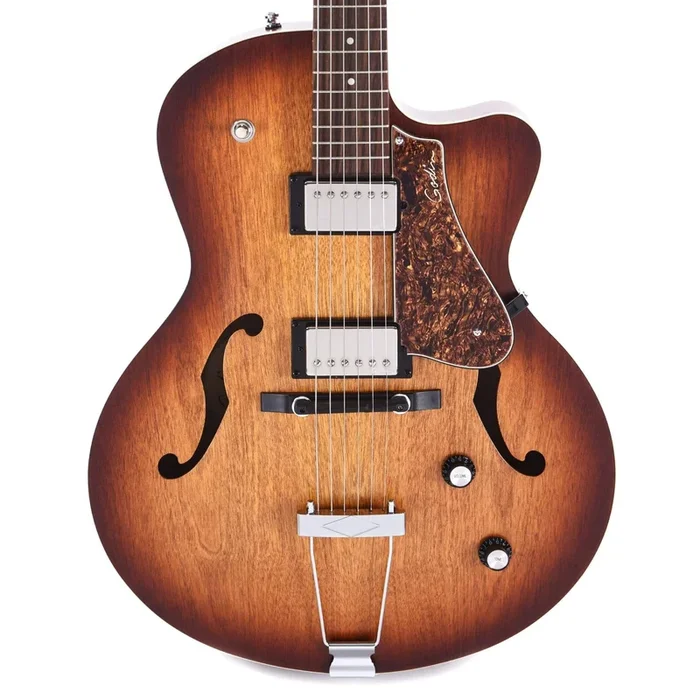 Godin 5th Avenue CW Kingpin II HB Cognac Burst