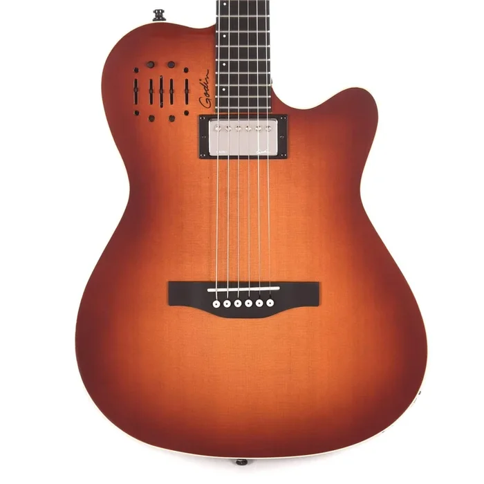 Godin A6 Ultra Semi-Acoustic Cognac Burst High-Gloss