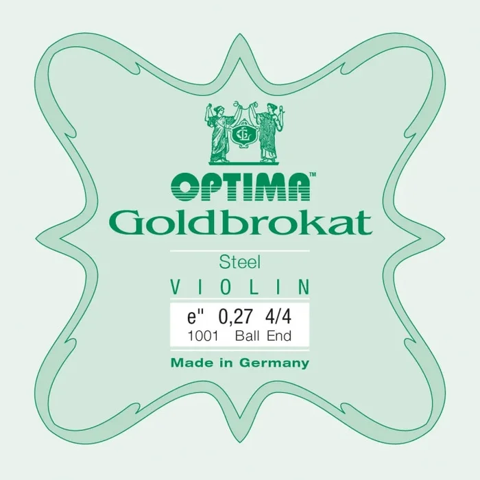 Goldbrokat Violin E String – Heavy Gauge (.27) – Ball (Plain Steel)