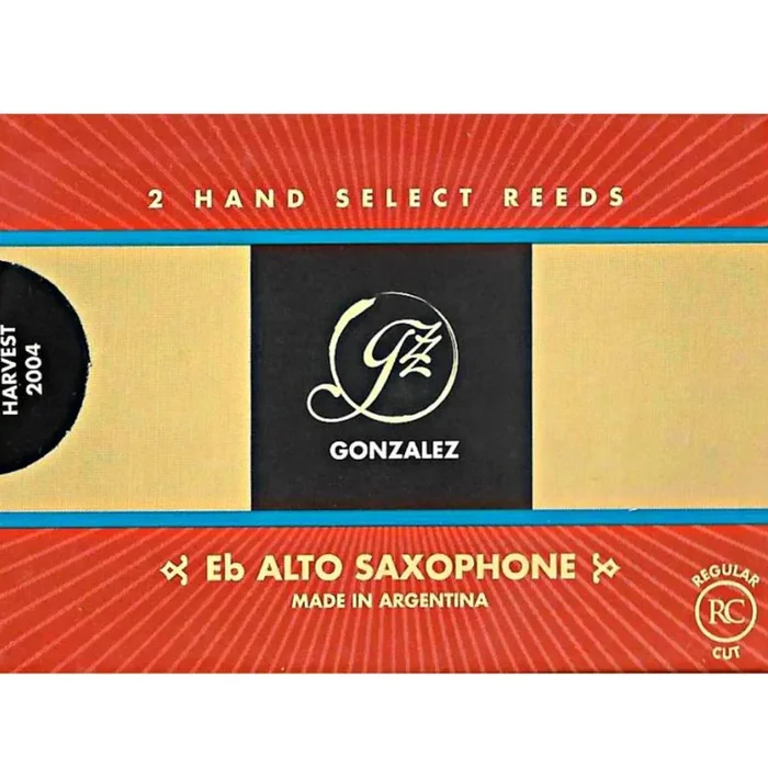 Gonzalez Alto Saxophone Reeds Strength 3, Box of 2