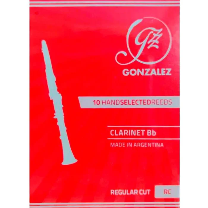 Gonzalez Bb Clarinet ‘RC’ Reeds Strength 3.5, Box of 10